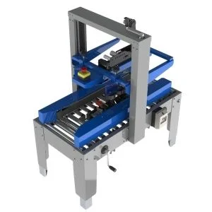 Zaklejarka do kartonów na białym tle